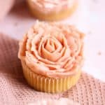 Recette de cupcakes en forme de rose
