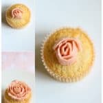 Recette cupcake en forme de rose