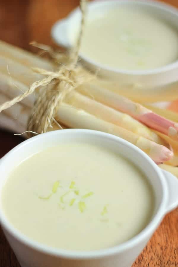 Velout Asperges Blanches Thermomix