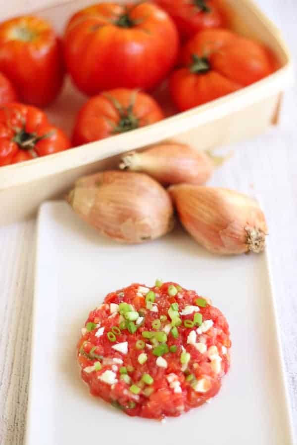 Tartare de tomate