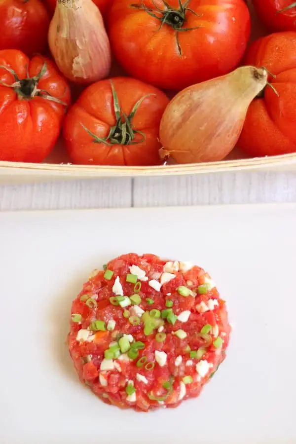 Tartare de tomate