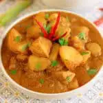 Poulet au curry indonésien