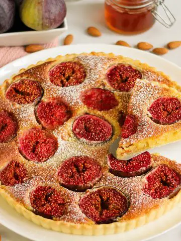 Tarte aux figues amandes et miel