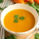 Recette soupe de carottes