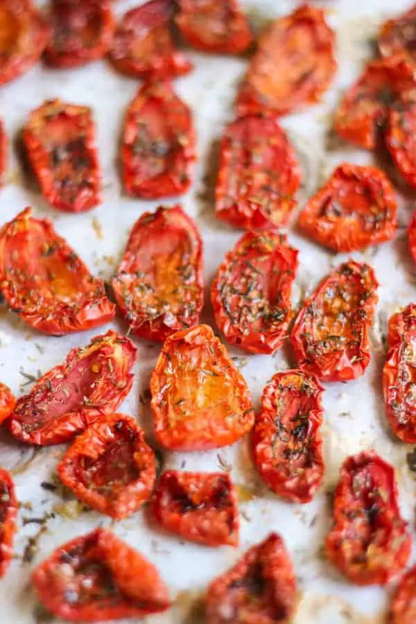 Tomates séchées au four maison